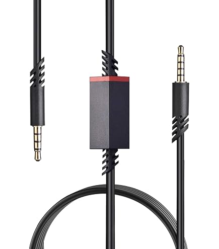 Geekria Cable de audio compatible con Astro A40 tr, A40, A30, A10 Ge