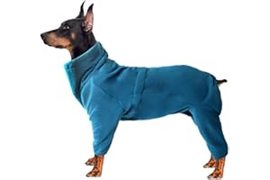 Pets4Luv Manteau pour Chien à Quatre Pattes Vestes pour Chien Polaire Coupe-Vent Pull pour Chien Vêtements pour Animaux de Compagnie Hiver Doublé en Polaire Vêtements Chauds pour Petits Chiens