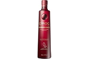 Ciroc Pomegranate Flavoured Vodka | 37.5% vol | 70cl | Limited Edition | Infused with Pomegranate | Notes of Juicy Red Berries & Fresh Strawberries | For a Mixed Drink or Cocktails