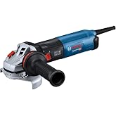 Bosch Professional Avu&ccedil; Taşlama Makinesi GWS 17-125 (1.700 Watt, ilave sap, koruyucu kapak, klipsli ayırma koruma kapağı, toz