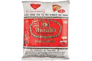 Cha Tra Mue Thai Tea Mix Number One Brand Imported from Thailand, Authentic Thai Ice Tea – 400g.