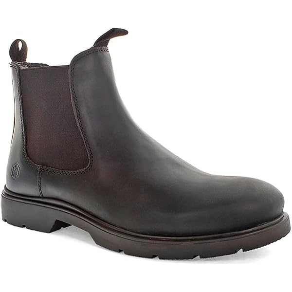 Scarpa Uomo Lumberjack Charlie - Mezzo Stivaletto In Pelle Grigio, Suola In Gomma, Tacco 3 Cm