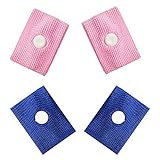 2 Pairs Sickness Bands with Storage Box, Blue&Pink Motion Anti Nausea Travel Sickness Wrist Bands Adults Children with Acupressure for Sea Car Flying Pregnancy