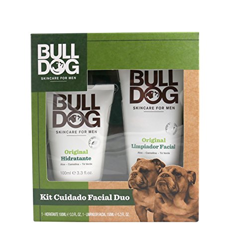 Bulldog Skincare for Men Pack - Set Cuidado Facial Duo, Limpiador 150ml + Crema Hidratante 100ml