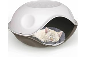 MIGHTY PRODUCTS Mighty Cat Dog Bed Windproof Outdoor Plastic Shelter Pet Kitten House Kennel POD