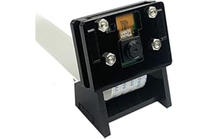 CUQI Módulo de cámara de 5MP 1080P para cámara de video con cámara web Raspberry Pi 4 / 3B+ con estuche y cable flexible