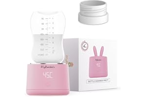 MyBambini's Scaldabottiglia Pro™ e adattatore per NUK First Choice (Narrow), Pink