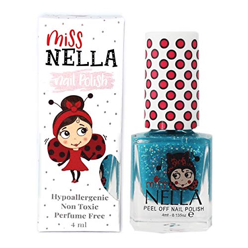 Miss Nella - Esmalte de uñas especial para niños con fórmula a base de agua