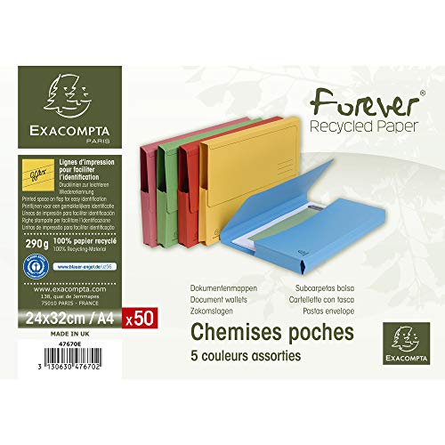 Exacompta 47670E - Lote de 50 Bolsas Forever 290 Colores Surtidos reviews Exacompta 47670E - Lote de 50 Bolsas Forever 290 Colores Surtidos