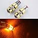 Produktbild ruiandsion Auto LED Licht t10 gelb für Auto Seite Leuchten Parker Leuchtmittel CanBus 3014 Glühlampe (27 DC12–24 V 2 W 270 Lm 2