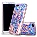 Produktbild HopMore Xiaomi Redmi 6A Hülle Silikon Transparent Durchsichtig Hüllen Clear Muster Design Bumper Ultra Dünn Slim TPU Redmi 6A Handyhülle Kawaii One Piece Schutzhülle Case Cover - Blauer Traumfänger