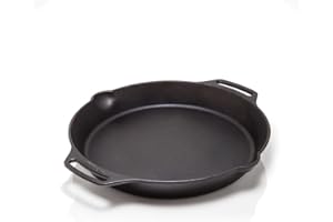 Petromax Fuego Sartén Asas Sartén, Negro, 35 cm