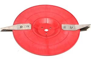 AL-KO 127401 Blade Disc for Robolinho Robotic Lawnmower 110, 1000 and 1100 (Cutting and Broaching Knife Pre-Assembled), Long Blade Life, Precise Cutting Pattern, 28 cm Cutting Width