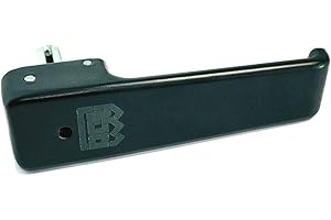 PETTITI GIUSEPPE S.P.A. Maniglia estraibile nera in alluminio per persiana blindata