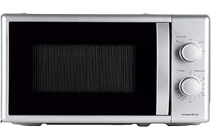 Respekta Unterbau-Mikrowelle MW700 W / 20 L Solo-Mikrowelle / 5 Leistungsstufen / Auftaufunktion / 35 Min. Timer / 30,6 x 45,2 x 26,2 cm (H x B x T)