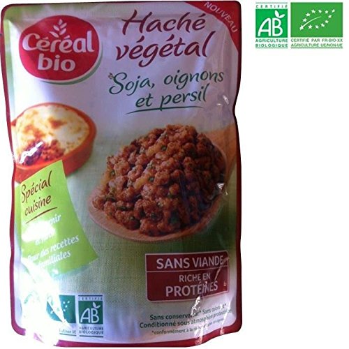 Preisvergleich Produktbild CEREAL BIO Haché végétal - Soja oignons persil - Bio - 250g