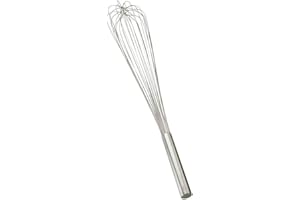 BEGHAL Professional Kitchen Whisk for Catering Stainless Steel Heavy Duty Balloon Whisk in 5 Sizes (40CM /16")