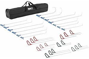 MSW MOTOR TECHNICS MSW MSW-DA-22 - Attrezzo per rimozione ammaccature, 30 aste in acciaio legato