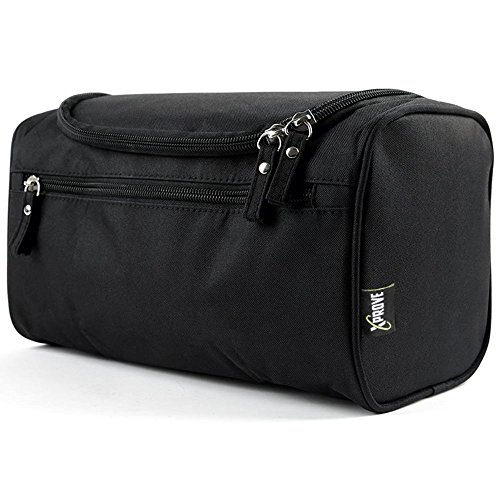 Hochwertiger Premium Kulturbeutel zum Aufhängen | Große Kulturtasche | Hanging Toiletrybag for Men/Women | Unisex | schwarz | Necessaire für die Reise | Die ultra-leichte Waschtasche für deinen Urlaub - 6
