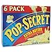 Produktbild Microwave Popcorn, Extra Butter, 3.5 oz Bags, 6 Bags/Box, Sold as 1 Box