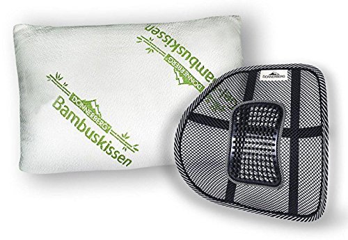 Preisvergleich Produktbild Donnerberg Bambus Kissen mit Donnerberg Rückenstütze RS-381