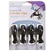 Dreambaby Stroller Clips (Black, Pack of 4)