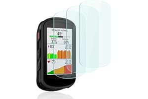 Duttek Glass Screen Protector Compatible for Garmin Edge 540 and Garmin Edge 840 Empered Glass Screen Protector, 2.5D Arc Edges 9H HD Anti-Fingerprint 3-Pack