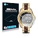 Price comparison product image 6x Savvies UltraClear Screen Protector for Michael Kors Access Bradshaw - Premium Quality Protection-Film, HD Crystal-Clear, Bubble-Free