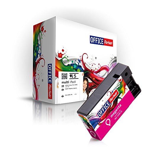 5x cartouches magenta compatibles d impression pour Canon PGI 1500XL avec puce - appropri  s pour Maxify MB 2000 2050 2300 Series 2350