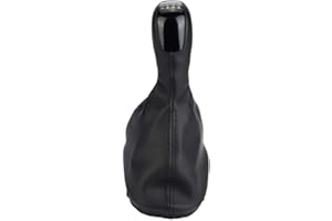 OUTBIT Ouitble 6-Gang-Schaltmanschette, Schaltknauf, Gamaschenmanschette, Kit, Schaltknauf, Hebel, Gamasche, Manschettenabdeckung für Klasse C/W203