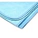 TOOGOO(R) 2x 100% Cotton Cotbed Fitted Flat Waterproof Sheets 100x 140cm for Baby Bed - Blue