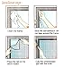 Popamazing 150cm x 140cm White Large Window Screen Mesh Net Insect Fly Bug Mosquito Moth Door Netting