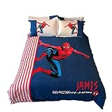 Juego de ropa de cama de 4 piezas Las camas Twin vienen con 1 funda nórdica, 2 fundas de almohada y 1 sábanas.