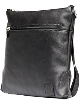 Trussardi , Herren Schultertasche schwarz schwarz