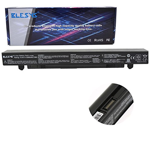 BLESYS - 4400mAh 14.4V ASUS A41-X550, A41-X550A Erweiterter Ersatz-Laptop Akku passen ASUS A450 A550 F450 F550 F552 K450 K550 P450 P550 R409 R510 X450 X452 X550 Series