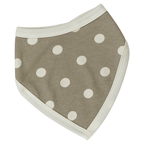 Organics for kids Unisex-Baby Reversible Neckerchief "Spotty Grey, One Size