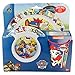 Produktbild Paw-Patrol Chase und Rubble Kinder-Geschirr Frühstücks-Set 3-tlg. Geschenk-Set
