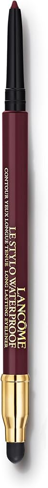 Lancôme Le Stylo Waterproof 10 Ruby Fever, su geçirmez 2'si 1 arada göz kalemi, uzun süreli görünüm için, tüm cilt tipleri için silmeye dayanıklı formül, mat kırmızı, 1,2 g