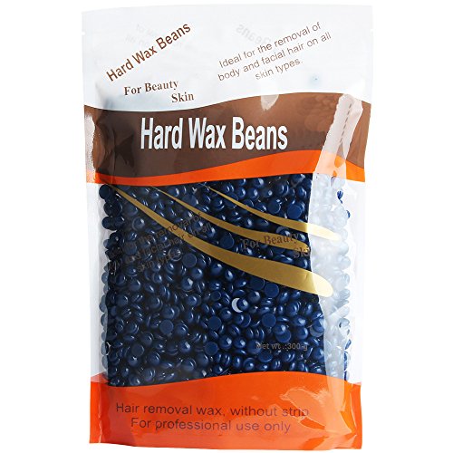 TEERFU Premium-Niedrigtemp-Heißwachs, Intime Und Achseln. Benutzung Ohne Vliesstreifen. Mikrowelle Geeignet Wachs Perlen,Depilatory Hot Film Hard Wax Beans Pellet Waxing Body Bikini Hair Removal 300g - 2
