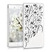 Produktbild kwmobile Sony Xperia M4 Aqua Hülle - Handyhülle für Sony Xperia M4 Aqua - Handy Case in Schwarz Transparent
