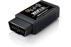 J U H U T O N G OBD2 OBD Wireless Car Code Reader Scan Tool - WiFi Car Engine Fault Code Reader -Connects Via WiFi With Any IOS, Android & Windows Device -Features A 3000 Code Database
