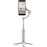 DJI OM 5 Stabilisateur nacelle pour smartphone , nacelle pour téléphone à 3 axes, barre d'extension intégrée, portable et pli