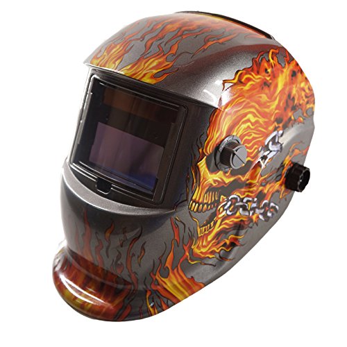 Schweißen Helm Maske Kopf Kappe Schützende Sonnenenergie Auto Verdunkelung für Arc Mig WIG Schweißer Plamsma Cutter LY500A Fire Style