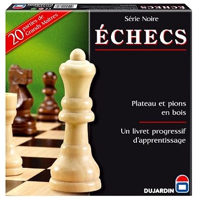Dujardin - 55331 - Jeu de Société - Grand Classique - Série Noire Echecs Plateau