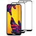 Produktbild Schutzfolie für Huawei P20 Lite, [2 Stück] , Panzerglasfolie Ultra-klar 9H Härte Anti-Öl,Kratzer und Fingerabdrücke Blasenfrei, Ultra-klar Panzerglas für Huawei P20 Lite (Schwarz)