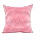 Produktbild Cordhose westeng 1 PCS Kissenbezüge Kissen Mais-SSD Streifen Kissenbezug Kissenbezug Deko für Haus & # xff08; mit Ausschluss von & # xff09; 45x45cm Rosa