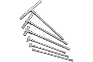 Myqqhbs Set di Calibri Telescopici da 8-150 Mm (5/16 Pollici-6 Pollici) 6 Pezzi Calibri Interni per Fori per Misurazioni All'Interno Dei Fori