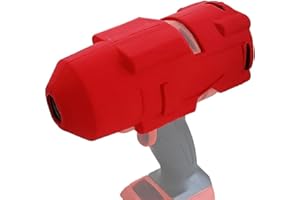 FiTspi Impact Protective Boot 49-16-2767 High Torque Impact Wrench Boot for Milwaukee M18 Fuel 1/2 High Torque Impact (2767-20) & ONEKEY Version (2863-20) Red