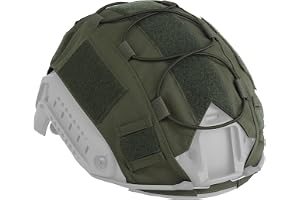 Peminkoo Multicam taktiskt hjälmskydd med elastisk sladd för FAST PJ BJ MH Hjälmar Militar Airsoft CS War Battle Hjälm Tyg M