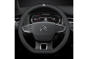 BAUFAS Couvre Volant Respirant pour Citroen Jumpy 2016-2023, Antidérapant, Accessoire Intérieur de Voiture